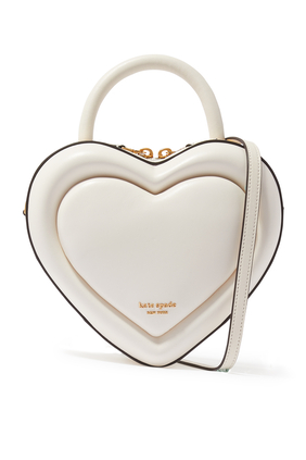 Pitter Patter 3D Heart Crossbody Bag